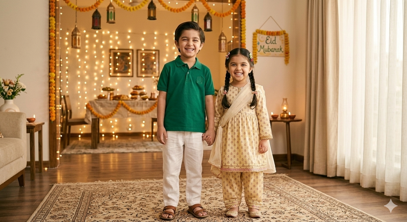 How to Choose the Perfect Eid Outfit for Your Kids This Year