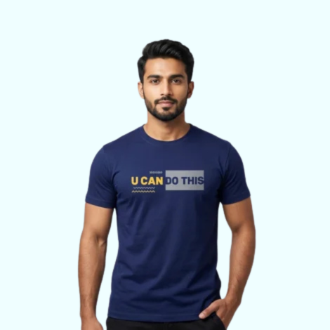 Men T-Shirt (U Can Do This)